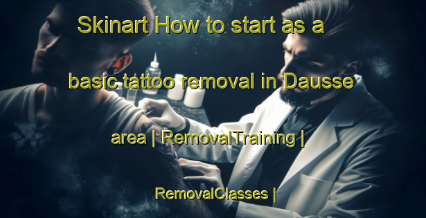 Skinart How to start as a basic tattoo removal in Dausse area | RemovalTraining | RemovalClasses | SkinartTraining-France
